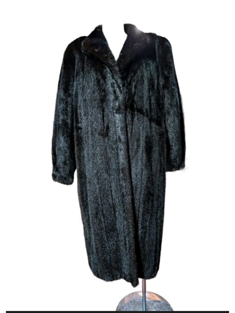 Full length Women's Ranch Mink Coat Sz 40 or XL